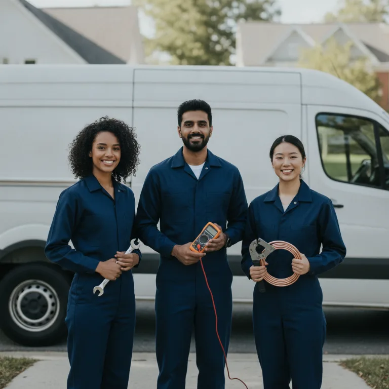 HVAC team in Pomona